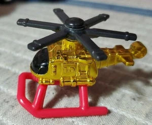 Vintage 1996 Micro Machines Exploration Sea GOLD HELICOPTER by Galoob - Picture 1 of 6