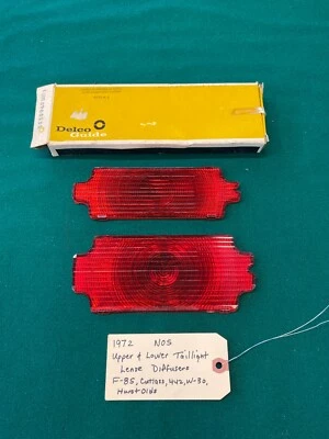1972 NOS GM Oldsmobile F-85, Cutlass, 442, W-30 Difusores de lanterna traseira guia Delco - Imagem 1 de 3