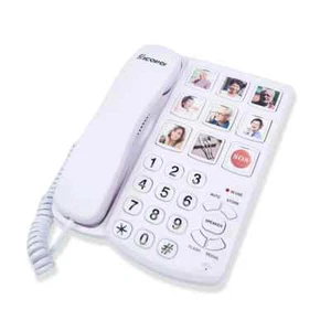 Excelltel Big Button Phone for Seniors, Corded Landline Telephone  - Zdjęcie 1 z 1