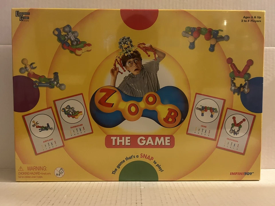 Zoob The Game Building Imagination University Games 2005 Complete