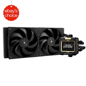 240mm AIO Water Cooler with IPS LCD Screen 320x240 for AM5 Intel LGA1700/1851 - Picture 1 of 10