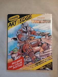 Crayola Art with Edge Star Wars The Mandalorian Coloring Book 28 Pages + Poster - Imagen 1 de 6