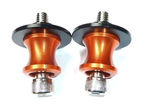 Suzuki GSR750 2011-2018 PADDOCK STAND BOBBINS COTTON REELS SPOOLS B2i - Picture 1 of 1