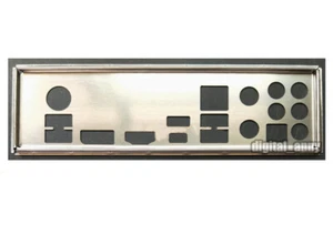 OEM I/O Shield For MSI MPG Z390 Gaming Edge AC Motherboard Backplate - Picture 1 of 1