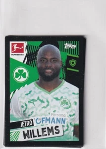Topps Bundesliga 21/22 Offizielle Sticker 2021 / 2022 Nr 221 Jetro Willems - Picture 1 of 1