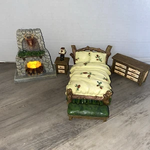 Northwoods Miniatur Schlafzimmer 5-teiliges Set - Bild 1 von 12