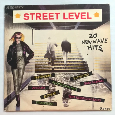 Street Level - 20 New Wave Hits Vinyl LP Compilation 1980 - Sex Pistols, Blondie - Image 1 of 4