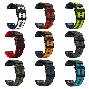 22mm Soft Silicone Watch Band Strap Wristband for Garmin Fenix 7/6/6Pro/MARQ c - Zdjęcie 1 z 16
