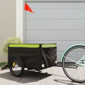 Lastenanhänger Fahrrad Fahrradanhänger Transportanhänger Anhänger Eisen vidaXL - Bild 1 von 84