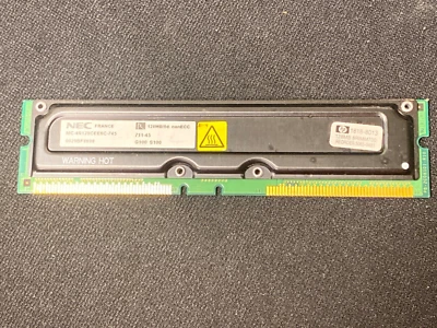 HP 1818-8013 128mb RDRAM Pc700 Non-ECC RIMM Memory NEC MC-4R128CEE6C-745 - Image 1 of 4