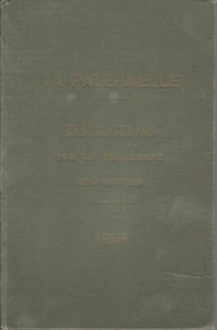 LA PATERNELLE - Instructions pour le règlement des sinistres - 1908 - Picture 1 of 2