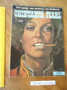 AVONTUUR LUITENANT BLUEBERRY CHIHUAHUA PEARL STRIP STRIPS COMIC BOOK BD - Picture 1 of 2