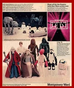 Vintage Star Wars Toy Ad Catalog Print Art Print 11 Mil High Gloss Photo Print - Picture 1 of 4