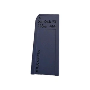 SanDisk 128MB Memory Stick Card SDMS-128 NON-PRO for Sony camera - Picture 1 of 5
