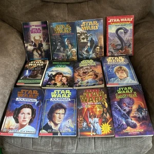 Star Wars Books Lot of 12 Paperback Books Mixed Series - Picture 1 of 14