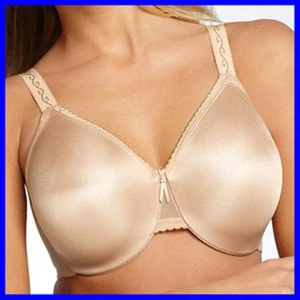 Reggiseno con ferretto Wacoal 36DD Minimizer 857109 beige 128054 nuovo senza etichette - Foto 1 di 5