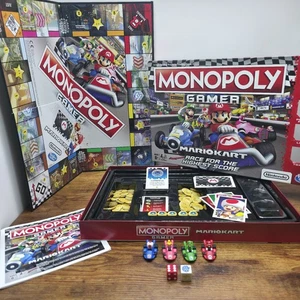 Mario Kart Monopoly Nintendo Edition Brettspiel Hasbro sehr guter Zustand vollständig  - Bild 1 von 20