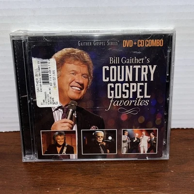 Bill Gaither Country Gospel Favorites (DVD+CD) Wal-Mart New Pkg Wear - Cs Crack - Image 1 of 4