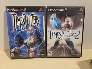PS2 Timesplitters 1 And 2 Both CIB Very Clean Condition Working - Picture 1 of 8