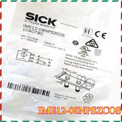 New SICK IME12-08NPSZCOS Inductive Proximity Sensors PNP Warranty for One Year # - Image 1 of 4