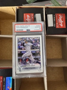 💥2022 Topps Update #US97 Julio Rodriguez RC PSA 10 GEM-MT Mariners INVEST  - Bild 1 von 2