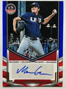 2025 Stars and Stripes Collegiate Autograph Miller Green /100 RC - Picture 1 of 2