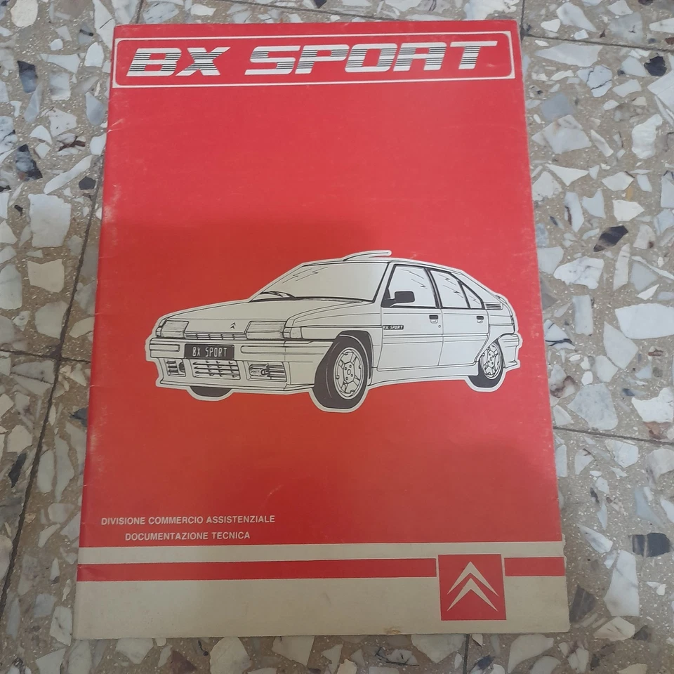Manuale Tecnico Citroen BX - Immagine 1 di 1