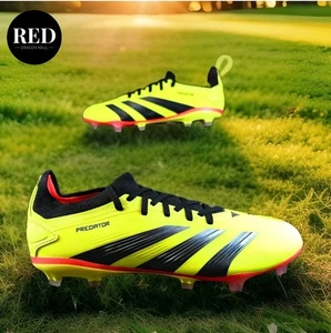 Botines de fútbol Adidas Predator Pro FG amarillos IG7776 - para hombre talla 8,5 EE. UU. - Imagen 1 de 15