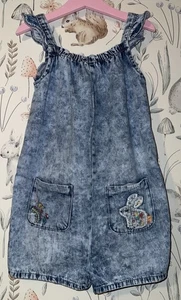 Mädchen Alter 5-6 Jahre - Next Denim Playsuit - Bild 1 von 2