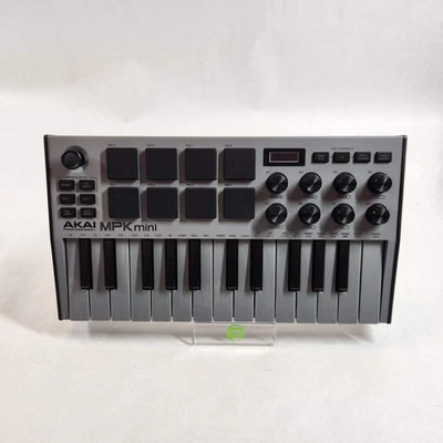 Akai Professional MPK Mini MK3 Special Edition Grey MIDI Controller - Image 1 of 4