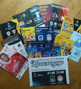 2019 - 2020 EUROCUPS PROGRAMMES CHL EL CHAMPIONS & EUROPE LEAGUE - Picture 1 of 117
