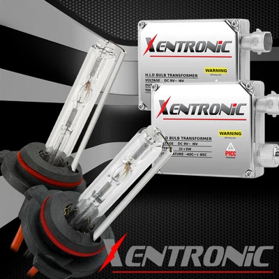 55W Xenon Headlight Conversion KIT HID Light Bulbs H1 H3 H7 H11 9005 9006 Lamps - Image 1 of 4