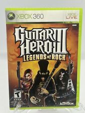Guitar Hero 3 III Legends of Rock: Microsoft Xbox 360 - Complete, CIB - Tested