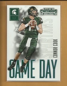 Tarjeta de novato Connor Cook RC 2016 Contenders Game Day #3 Oakland Raiders fútbol americano - Imagen 1 de 2