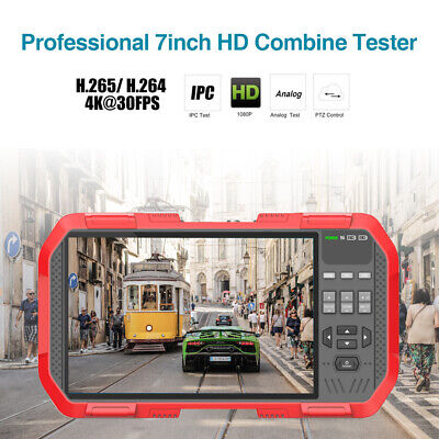 7  CCTV Tester Monitor Camera DT-A82 8MP H.265 4K HDMI AHD CVI PTZ Control WIFI • 322.90£