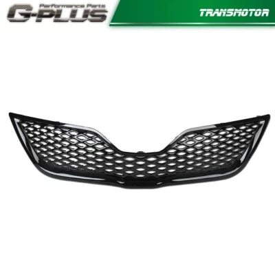 Conjunto de parrilla superior de parachoques delantero negro apto para Toyota Camry SE 2010-2011 Foto 1 de 4