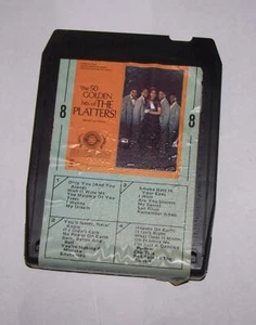The 50 Golden Hits of The Platters 8 Track Tape Cartridge Part Two Featuring ... - Bild 1 von 3