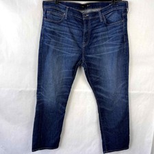 Madewell Men's Slim Leg Medium Blue Wash Stretch Denim Jeans Size 42X28