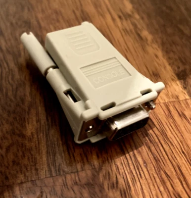 DB9 Female to RJ45 Female Console Adapter - Image 1 of 2