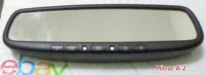 Gentex GHSHL4 Homelink-4 Compass Backup Camera Display Mirror - blue - Foto 1 di 6
