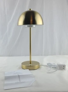 Monkey Sun Mini Metal LED desk Lamp Gold Color(Copper)Touch Activated 3 Settings - Picture 1 of 10
