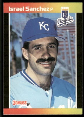 1989 Donruss #474 Israel Sanchez - Image 1 of 2
