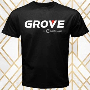 Grove Cranes Tractor Men's Black Size S - 3XL - Picture 1 of 1