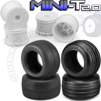 JConcepts Losi Mini-T 2.0 Tire Package JCO3405w JCO3101-02 JCO3102-02 - Image 1 of 4