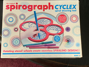 01018 - Spirographe Cyclex, par Kahootz - Outil de dessin et de conception en spirale - 5 ans et plus