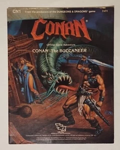 1985 TSR Dungeons Dragons AD&D D&D Conan The Buccaneer Adventure Module CN1 7401 - Picture 1 of 4