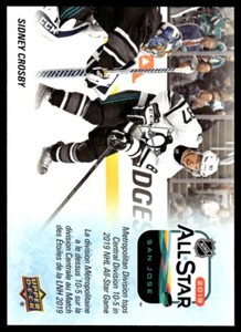 2019-20 Upper Deck Tim Hortons Key Season Events Sidney Crosby Pittsburgh
