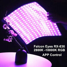 Falcon Eyes RX-836 RGB 2800K-10000K Flexible Led video Light Panel Softbox Kit