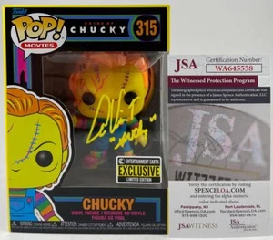 Funko Funko POP! Firmado Exclusivo Negro Luz Firmado por Alex Vincent Autógrafo C JSA certificado de autenticidad - Imagen 1 de 5