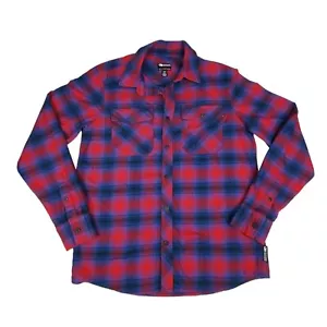 Outdoor Research Womens Size Small Plaid Long Sleeve Flannel Button-Up Shirt - Picture 1 of 10